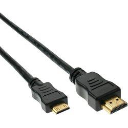 InLine 17456P cable HDMI 0,3 m HDMI tipo A (Estándar) HDMI Type C (Mini) Negro