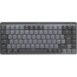 Logitech MX Mini Mechanical teclado RF inalámbrico QWERTY Inglés del Reino Unido Grafito, Gris