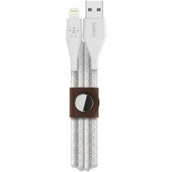 Belkin DuraTek Cable con Cinta Lightning a USB-A 1.2m Blanco