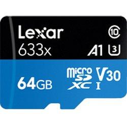 Lexar 633x memoria flash 64 GB MicroSDXC UHS-I Clase 10