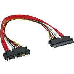 InLine 29652B cable de SATA 0,5 m Multicolor