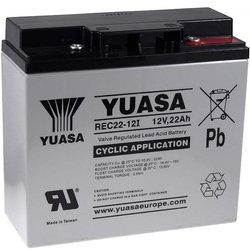 Batería YUASA para Panasonic LC-X1220P / Varta 519901 12V 22Ah cíclica