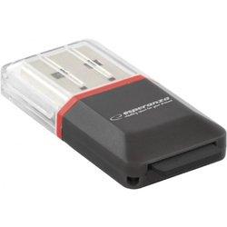 Lector de Tarjetas ESPERANZA EA134K USB para MicroSD Negro