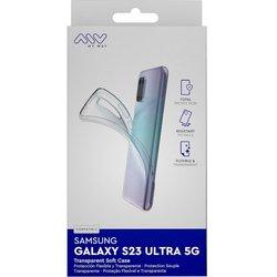 myway funda compatible con Samsung Galaxy S23 Ultra 5G transparente