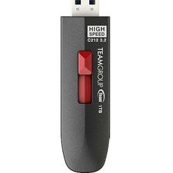 Team Group C212 unidad flash USB 256 GB USB tipo A 3.2 Gen 2 (3.1 Gen 2) Negro