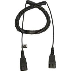 Jabra 8730-009 cable de audio 0,5 m QD Negro