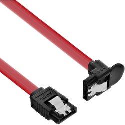 InLine 27307W cable de SATA 0,75 m Rojo