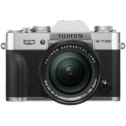 Fujifilm X -T30 II + 18-55mm Cuerpo MILC 26,1 MP X-Trans CMOS 4 9600 x 2160 Pixeles Plata, Negro