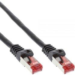 Cable de Red INLINE (RJ45 - 1 m - Negro)