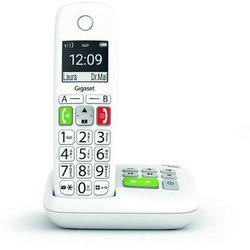 Teléfono inalámbrico Dect blanco con contestador E290A