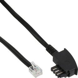 InLine 18819A cable de red Negro 6 m