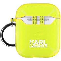 Carcasa Apple KARL LAGERFELD Airpods Choupette Amarillo