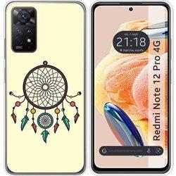 Funda Silicona Xiaomi Redmi Note 12 Pro 4G Atrapasueños