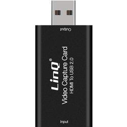 Tarjeta de Captura LINQ HDV80+ (USB - HDMI - Negro)