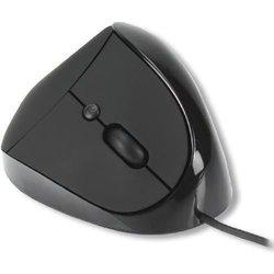 Ratón - USB - Óptico - 1600 Dpi - Ergonómico - Diestro - Negro