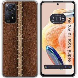 Funda Silicona Xiaomi Redmi Note 12 Pro 4G Cuero 01