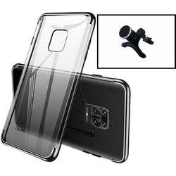 Kit Funda y Soporte Xiaomi Redmi Note 9 SlimArmor Negro