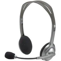 Stereo Headset H110 Auriculares Micrófono Cancelación de ruido Diadema ajustable Gris - 509920602242