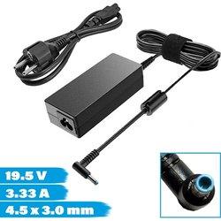 OHMIUN Cargador Portátil HP HSTNN-CA40 19.5V 3.33A 65W