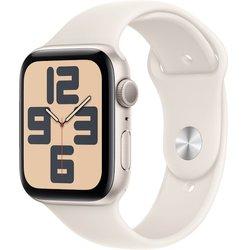 Apple Watch SE GPS 44mm Caja de Aluminio Blanco Estrella con Correa Deportiva Blanco Estrella