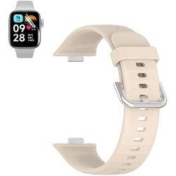 Kit Pulsera Smoothsilicone con Hebilla Película de Hydrogel PHONECARE Compatible con Huawei Watch Fit 3 Rosa