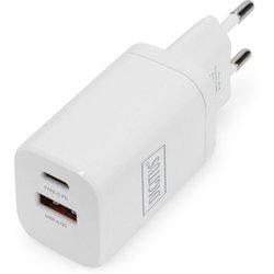 Digitus Cargador USB de 1 puerto USB-A/1 puerto USB-C, 30W