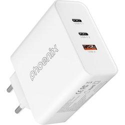 Phoenix Cargador De Pared Usb-c 65gan2uc1ua-w 65w