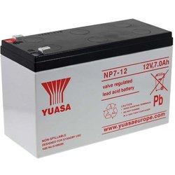 Batería YUASA para UPS Equipamiento de limpieza 12V 7Ah