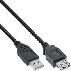 InLine 34603B cable USB 3 m USB 2.0 USB A Negro