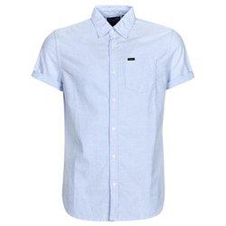 Camisa para Hombre SUPERDRY (XL - Azul)