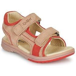 Sandalias Kickers  PLATINO