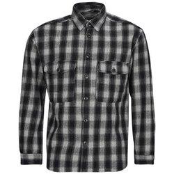 Camisa de Hombre SELECTED Larga Loosemason Flannel Azul (XL)