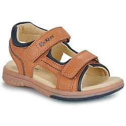 Sandalias Kickers  PLATINO