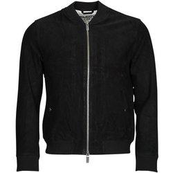 Cazadora de cuero Selected  SLHARCHIVE BOMBER SUEDE