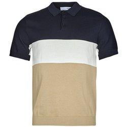 Polo Selected  SLHMATTIS SS KNIT BLOCK POLO B