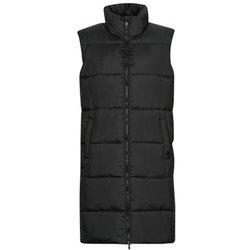 Superdry Chaleco Studios Longline Quilted Negro