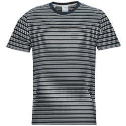 Camiseta Selected  SLHANDY STRIPE SS O-NECK TEE W