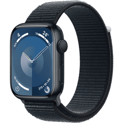 APPLE Watch Series 9 GPS 45 mm Medianoche con Loop Deportiva Medianoche