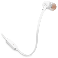 auriculares de boton jbl t160 white