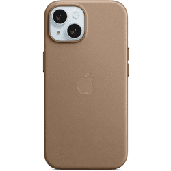 iphone 15 woven case taupe