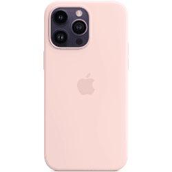 iphone 14 pro max si case chalkpink