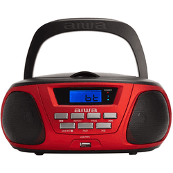 Radio Boombox AIWA Bbtu-300Rd (Bluetooth)