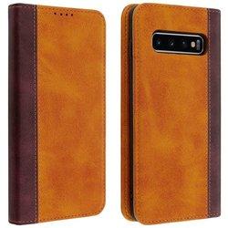 Funda Samsung Galaxy S10+ AVIZAR Wallet Marrón