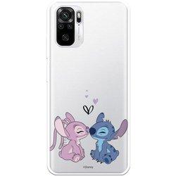 Funda Oficial de Disney Angel & Stitch Beso para Xiaomi Redmi Note 10