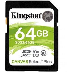 MEM SDXC 64GB KINGSTON CANVAS SELECT PLUS