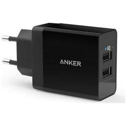 Anker PowerPort II 2 Cargador USB de Pared 24W Negro