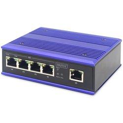 Digitus Switch 4 Puertos PoE Gigabit + x1 Enlace Ascendente