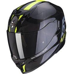 Scorpion EXO-520 Evo Air Laten Casco - Negro Amarillo (XL)