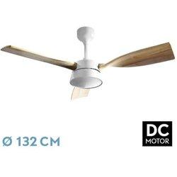 Akunadecor - Ventilador De Techo Metal Blanco Estio