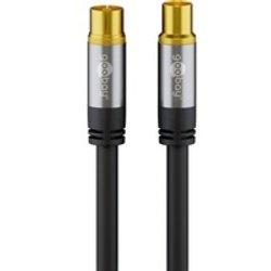 70389 cable coaxial 10 m Negro